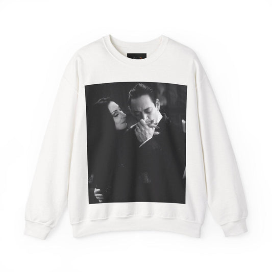 Couple Gothic Unisex Sweatshirt - Gomes & Morticia Design - IntuitiveEncBoutique