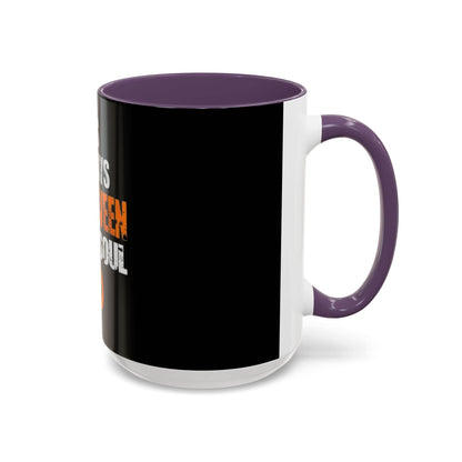 Halloween-Themed Coffee Mug, It's Always Halloween in My Soul, Festive Gift, Spooky Decor, Autumn Vibes, Coffee Lover's Gift - IntuitiveEncBoutique