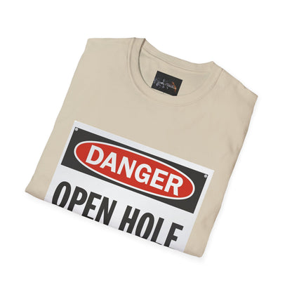 Funny Danger Open Hole T-Shirt