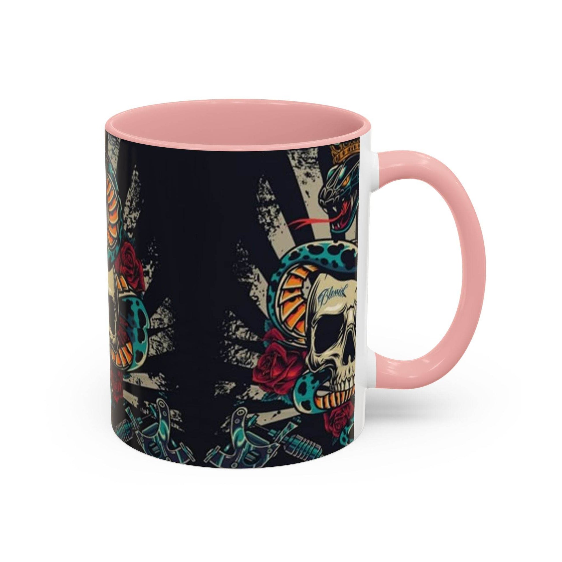 Edgy Skull & Snake Coffee Mug - IntuitiveEncBoutique