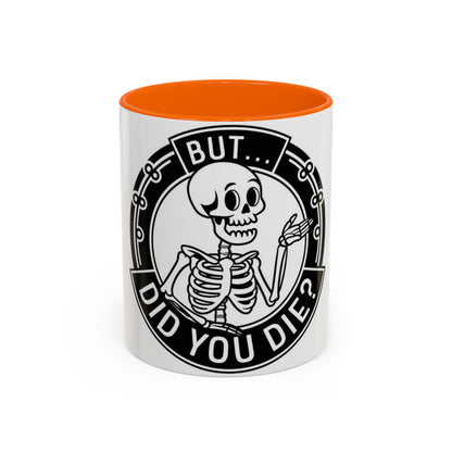 Skeleton Coffee Mug - Perfect for Halloween, Funny Gift for Friends, Gag Gift, Kitchen Decor, Humor Mug