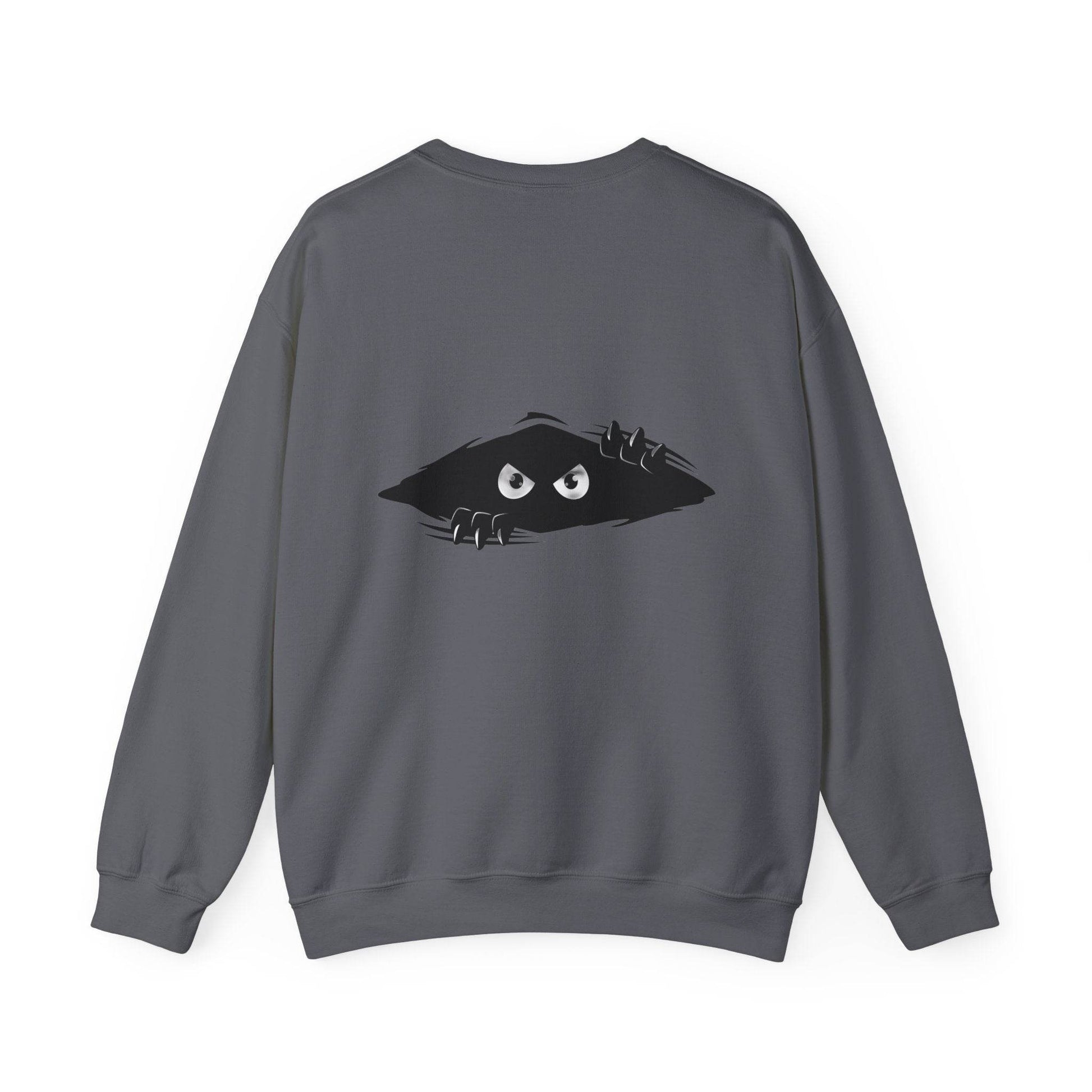 Spooky Vibes Sweatshirt - Halloween Crewneck, Unisex Cozy Jumper, Fall Fashion, Ghosts & Ghouls, Casual Wear, Fun Gift - IntuitiveEncBoutique