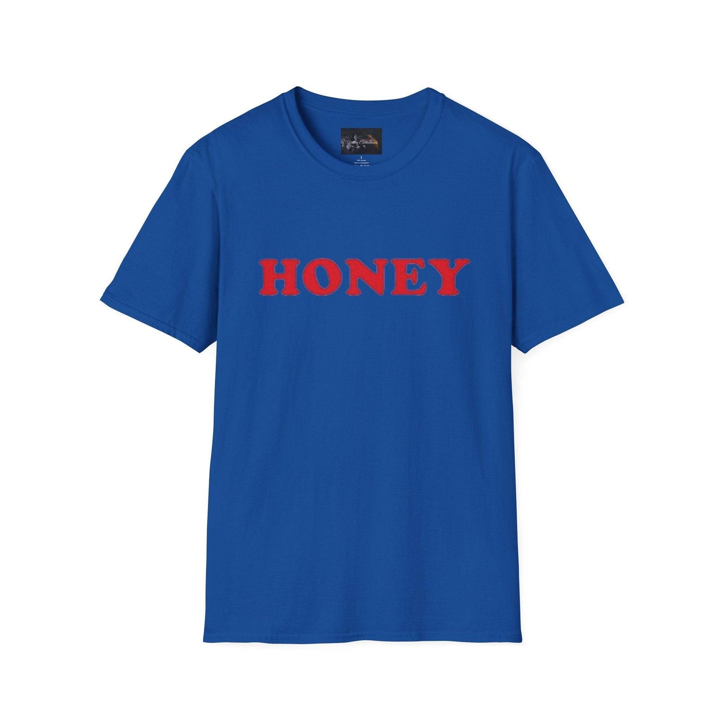 Honey Unisex Softstyle T-Shirt | Cute Gift, Casual Wear, Everyday Comfort, Spring Style, Sweet Gift for Her - IntuitiveEncBoutique
