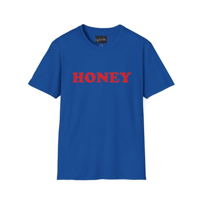 Honey Unisex Softstyle T-Shirt | Cute Gift, Casual Wear, Everyday Comfort, Spring Style, Sweet Gift for Her - IntuitiveEncBoutique