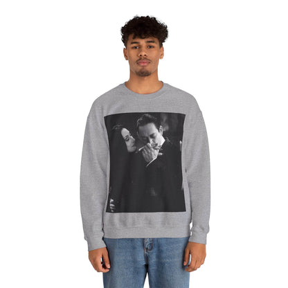 Couple Gothic Unisex Sweatshirt - Gomes & Morticia Design - IntuitiveEncBoutique