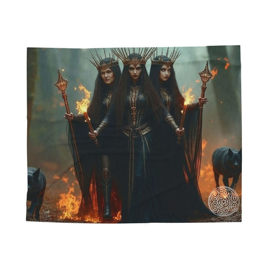 Plush Blanket - Hecate Design