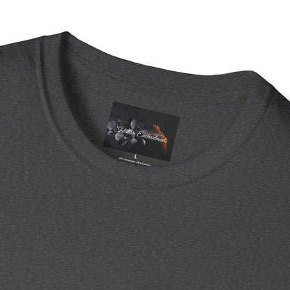 ASHE Graphic T-Shirt, Unisex Softstyle Tee, Vibrant Artistic Apparel, Gift for Nature Lovers, Casual Wear, Everyday Essentials