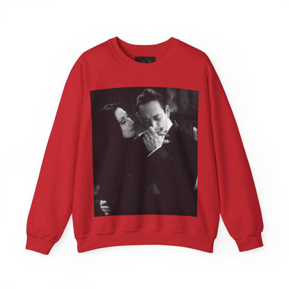 Couple Gothic Unisex Sweatshirt - Gomes & Morticia Design - IntuitiveEncBoutique