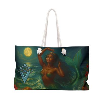 Elegant La Sirène Weekender Bag | Chic Travel Tote | Nautical Beach Bag | Stylish Overnight Bag | Perfect Gift for Her | Weekend [...]