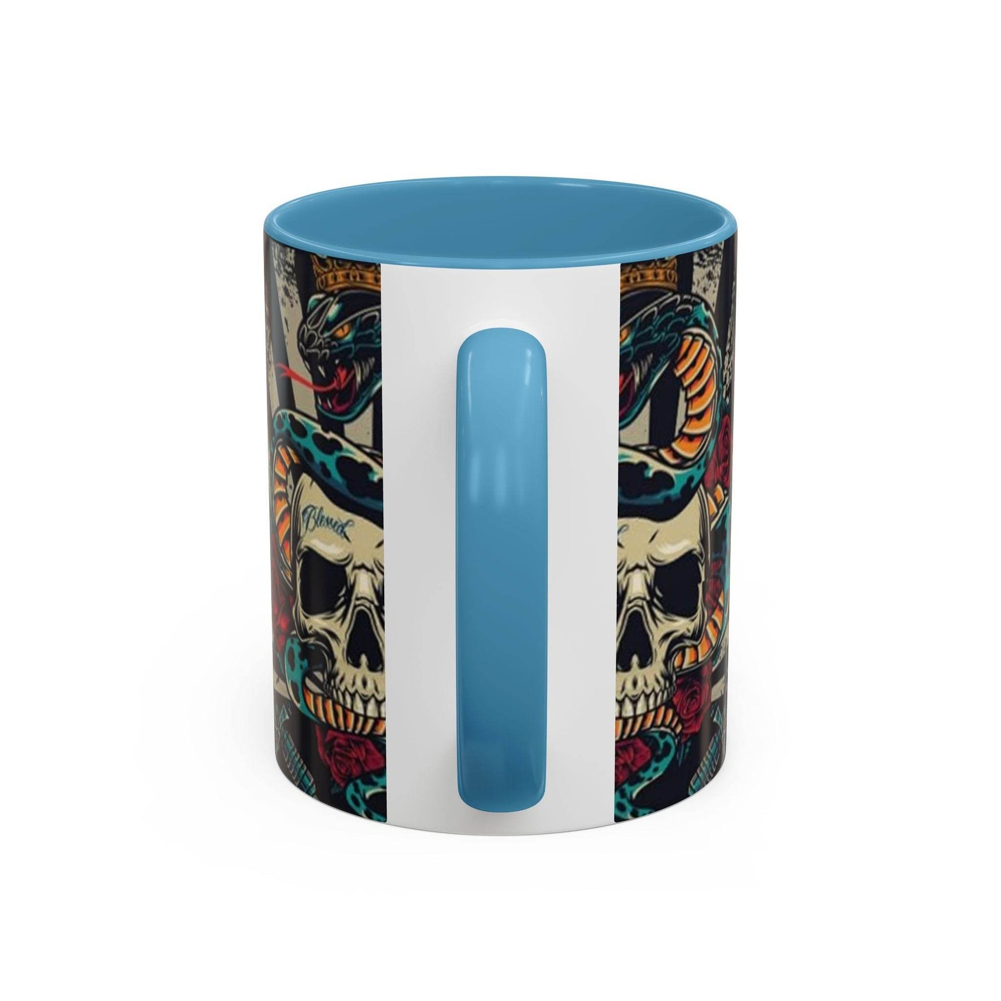 Edgy Skull & Snake Coffee Mug - IntuitiveEncBoutique