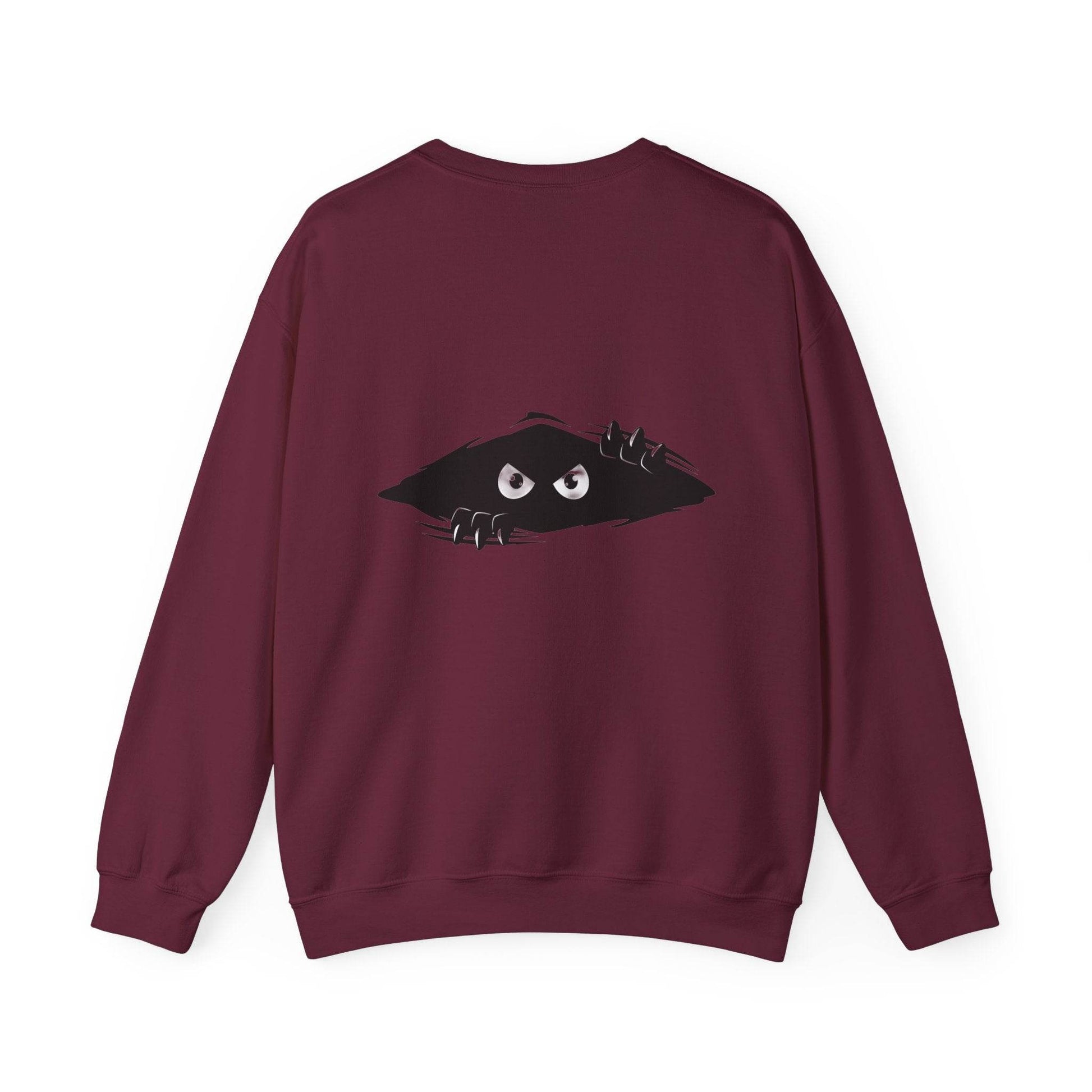 Spooky Vibes Sweatshirt - Halloween Crewneck, Unisex Cozy Jumper, Fall Fashion, Ghosts & Ghouls, Casual Wear, Fun Gift - IntuitiveEncBoutique