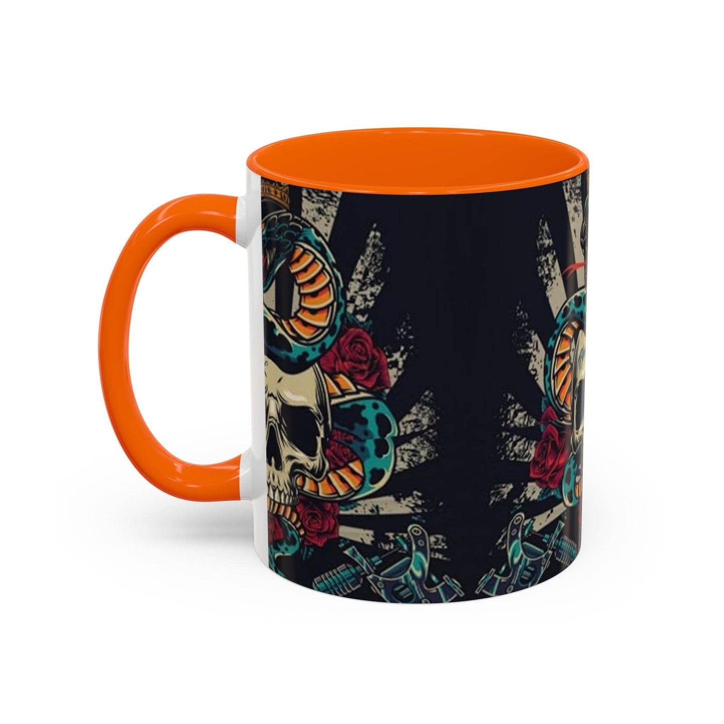 Edgy Skull & Snake Coffee Mug - IntuitiveEncBoutique