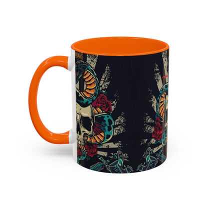 Edgy Skull & Snake Coffee Mug - IntuitiveEncBoutique