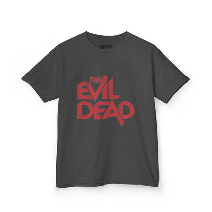 The Evil Dead Kids Tee - Horror T-Shirt, Halloween Costume, Movie Merchandise, Classic Graphic Tee, Gift for Young Fans - IntuitiveEncBoutique