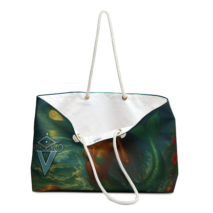 Elegant La Sirène Weekender Bag | Chic Travel Tote | Nautical Beach Bag | Stylish Overnight Bag | Perfect Gift for Her | Weekend [...]
