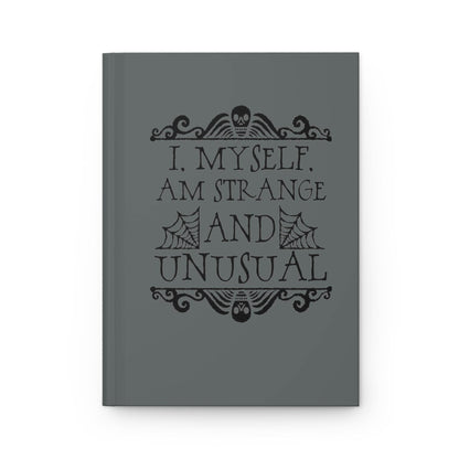 Unique Hardcover Journal for Creatives - Gothic Lifestyle Notebooks, Gifts for Writers, Halloween Journals, Dark Aesthetic Decor - IntuitiveEncBoutique