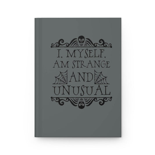 Unique Hardcover Journal for Creatives - Gothic Lifestyle Notebooks, Gifts for Writers, Halloween Journals, Dark Aesthetic Decor - IntuitiveEncBoutique