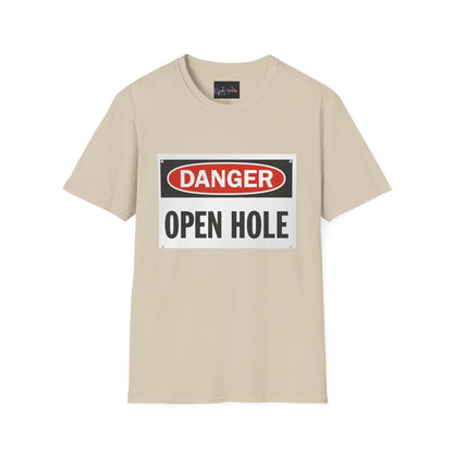 Funny Danger Open Hole T-Shirt