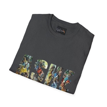 ASHE Graphic T-Shirt, Unisex Softstyle Tee, Vibrant Artistic Apparel, Gift for Nature Lovers, Casual Wear, Everyday Essentials