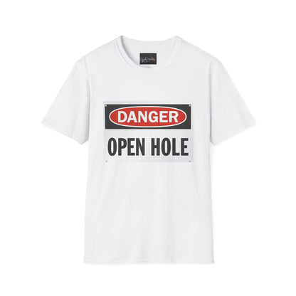 Funny Danger Open Hole T-Shirt