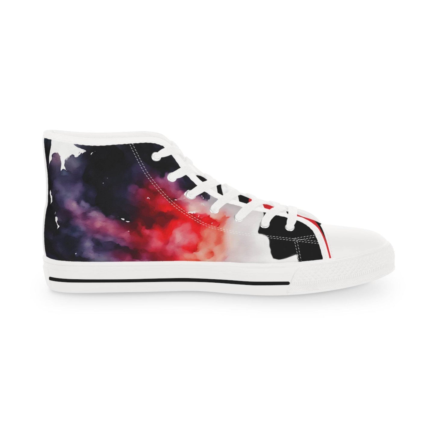 lover loser design on Men's High Top Sneakers, streetwear gift for him, urban style shoes, custom graffiti footwear, - IntuitiveEncBoutique