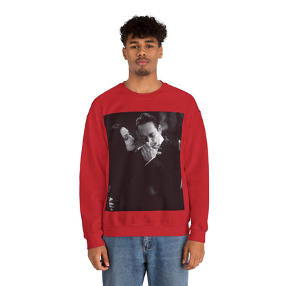 Couple Gothic Unisex Sweatshirt - Gomes & Morticia Design - IntuitiveEncBoutique