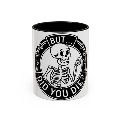 Skeleton Coffee Mug - Perfect for Halloween, Funny Gift for Friends, Gag Gift, Kitchen Decor, Humor Mug