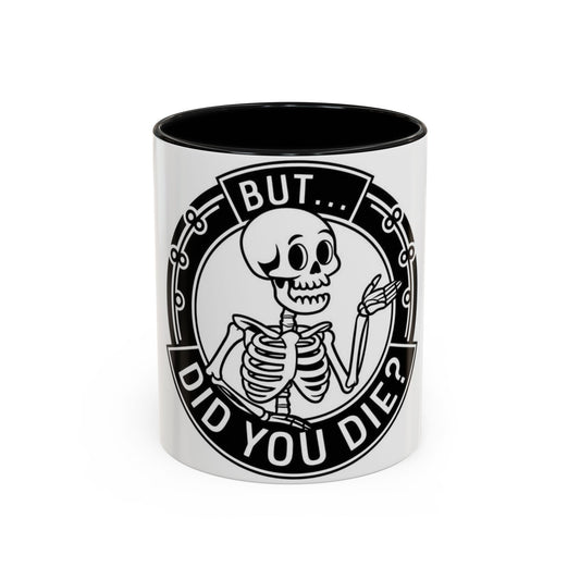 Skeleton Coffee Mug - Perfect for Halloween, Funny Gift for Friends, Gag Gift, Kitchen Decor, Humor Mug