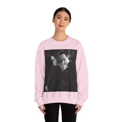Couple Gothic Unisex Sweatshirt - Gomes & Morticia Design - IntuitiveEncBoutique