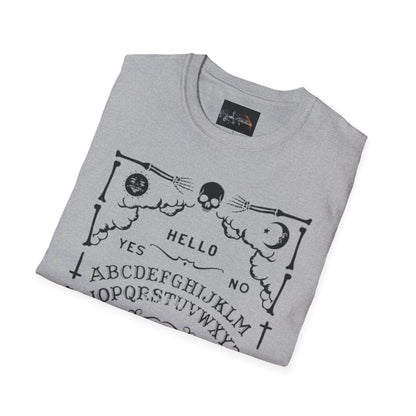 Mystical Ouija Board Unisex T-Shirt - Perfect for Halloween, Gift, Casual Wear, Spirituality, Ghost Lovers - IntuitiveEncBoutique