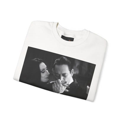 Couple Gothic Unisex Sweatshirt - Gomes & Morticia Design - IntuitiveEncBoutique