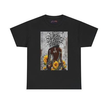 Sunflower Tee, Floral T-Shirt, Nature Lover Gift, Botanical Shirt, Garden Theme Top, Summer Fashion