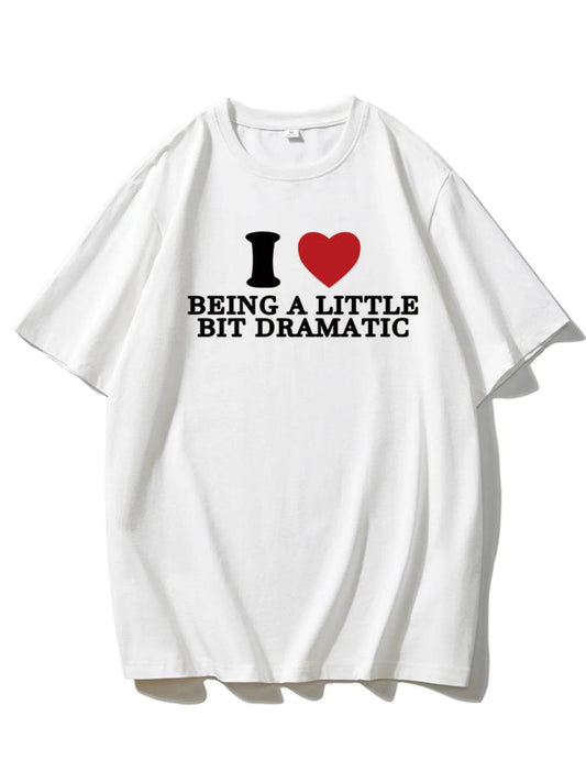 Plus Size Letter Graphic Round Neck Short Sleeve T-Shirt - IntuitiveEncBoutique