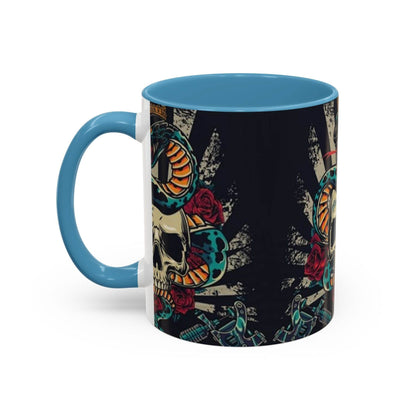 Edgy Skull & Snake Coffee Mug - IntuitiveEncBoutique