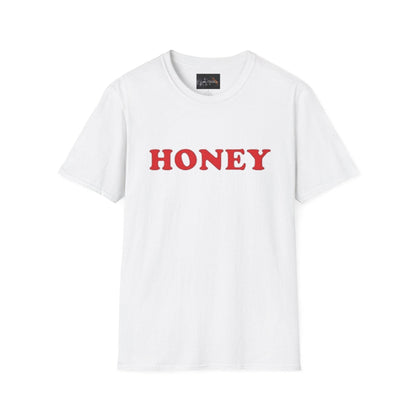 Honey Unisex Softstyle T-Shirt | Cute Gift, Casual Wear, Everyday Comfort, Spring Style, Sweet Gift for Her - IntuitiveEncBoutique