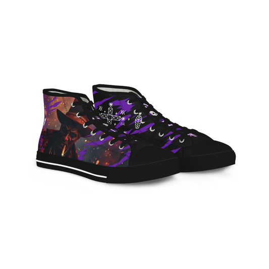 Baron Samdi Design - Voodoo Spirit Shoes, Skeleton Charms, Creepy Footwear, Halloween Costume, Unique Gift
