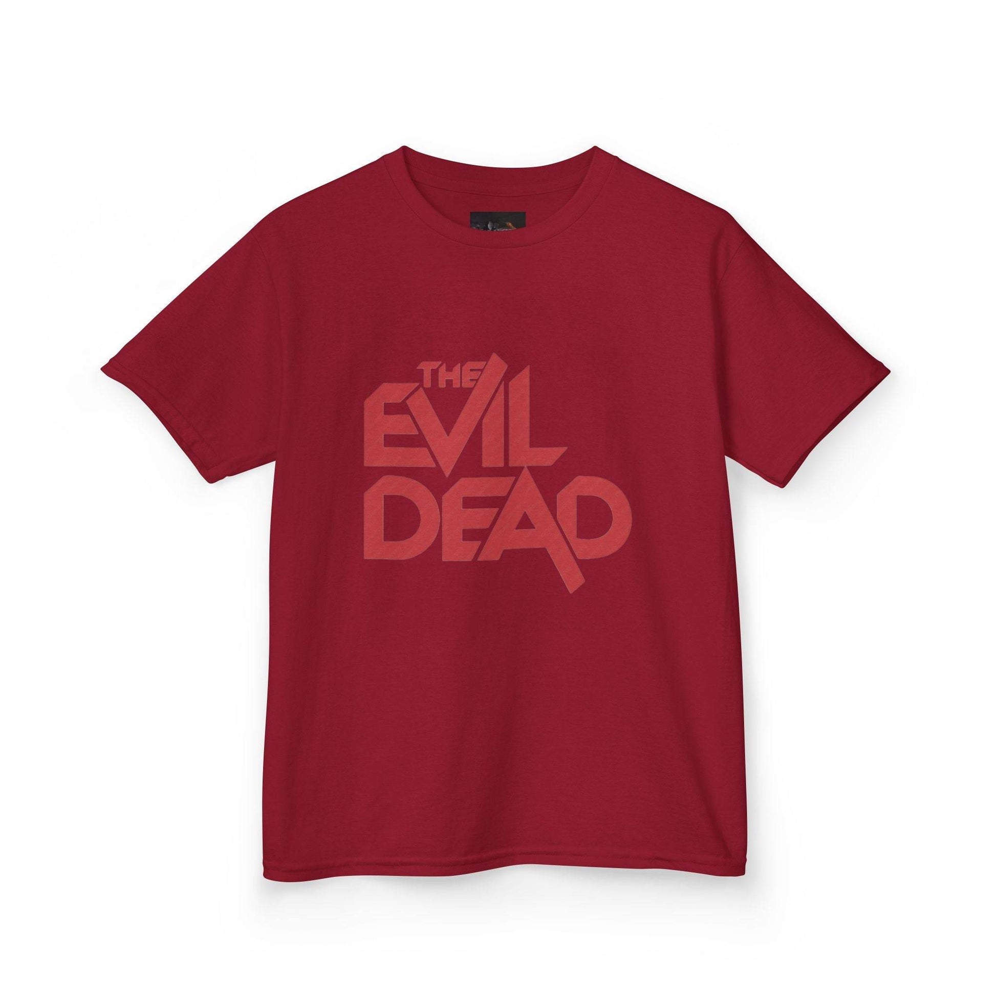 The Evil Dead Kids Tee - Horror T-Shirt, Halloween Costume, Movie Merchandise, Classic Graphic Tee, Gift for Young Fans - IntuitiveEncBoutique