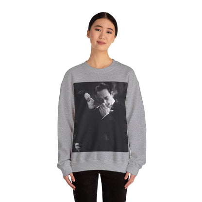 Couple Gothic Unisex Sweatshirt - Gomes & Morticia Design - IntuitiveEncBoutique