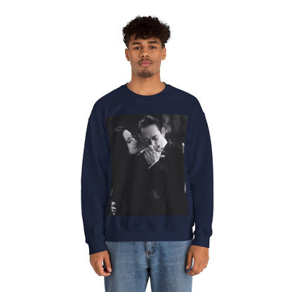 Couple Gothic Unisex Sweatshirt - Gomes & Morticia Design - IntuitiveEncBoutique