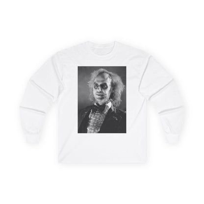 Long Sleeve Tee - Beetlejuice Design - IntuitiveEncBoutique