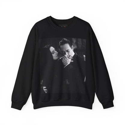 Couple Gothic Unisex Sweatshirt - Gomes & Morticia Design - IntuitiveEncBoutique