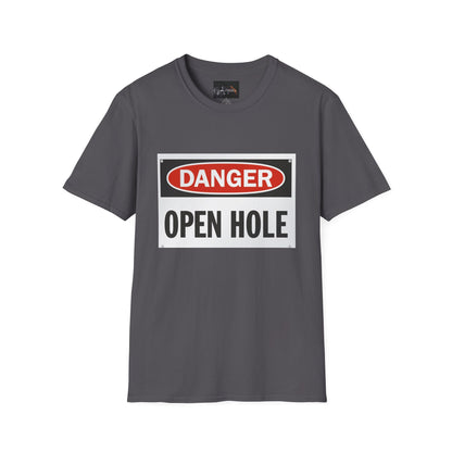 Funny Danger Open Hole T-Shirt