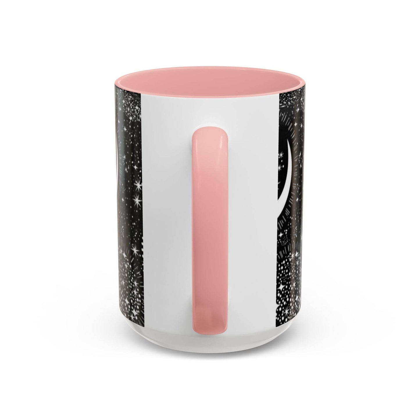 Star Moon Cup - Celestial Design Coffee Mug, 11oz Tea Cup, Astrology Lover Gift, Kitchen Decor, Celestial Kitchenware, Ceramic Beverage Mug - IntuitiveEncBoutique