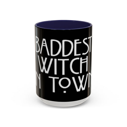 Baddest Witch Mug, Magical Coffee Cup, Halloween Gift, Witchy Home Decor, Astrology Drinkware, Perfect for Spooky Season