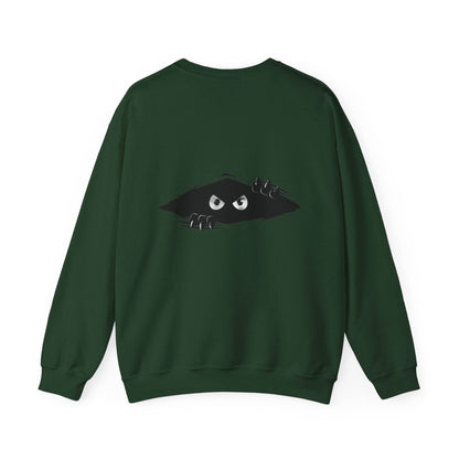 Spooky Vibes Sweatshirt - Halloween Crewneck, Unisex Cozy Jumper, Fall Fashion, Ghosts & Ghouls, Casual Wear, Fun Gift - IntuitiveEncBoutique