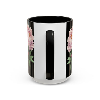 Floral Embrace Coffee Mug, Elegant Gift for Her, Unique Home Decor, Artistic Drinkware, Perfect for Birthdays, Mother's Day, Anniversaries