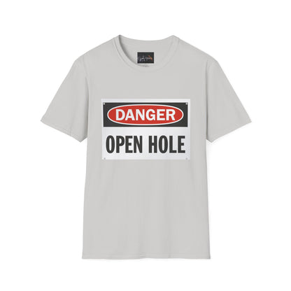 Funny Danger Open Hole T-Shirt