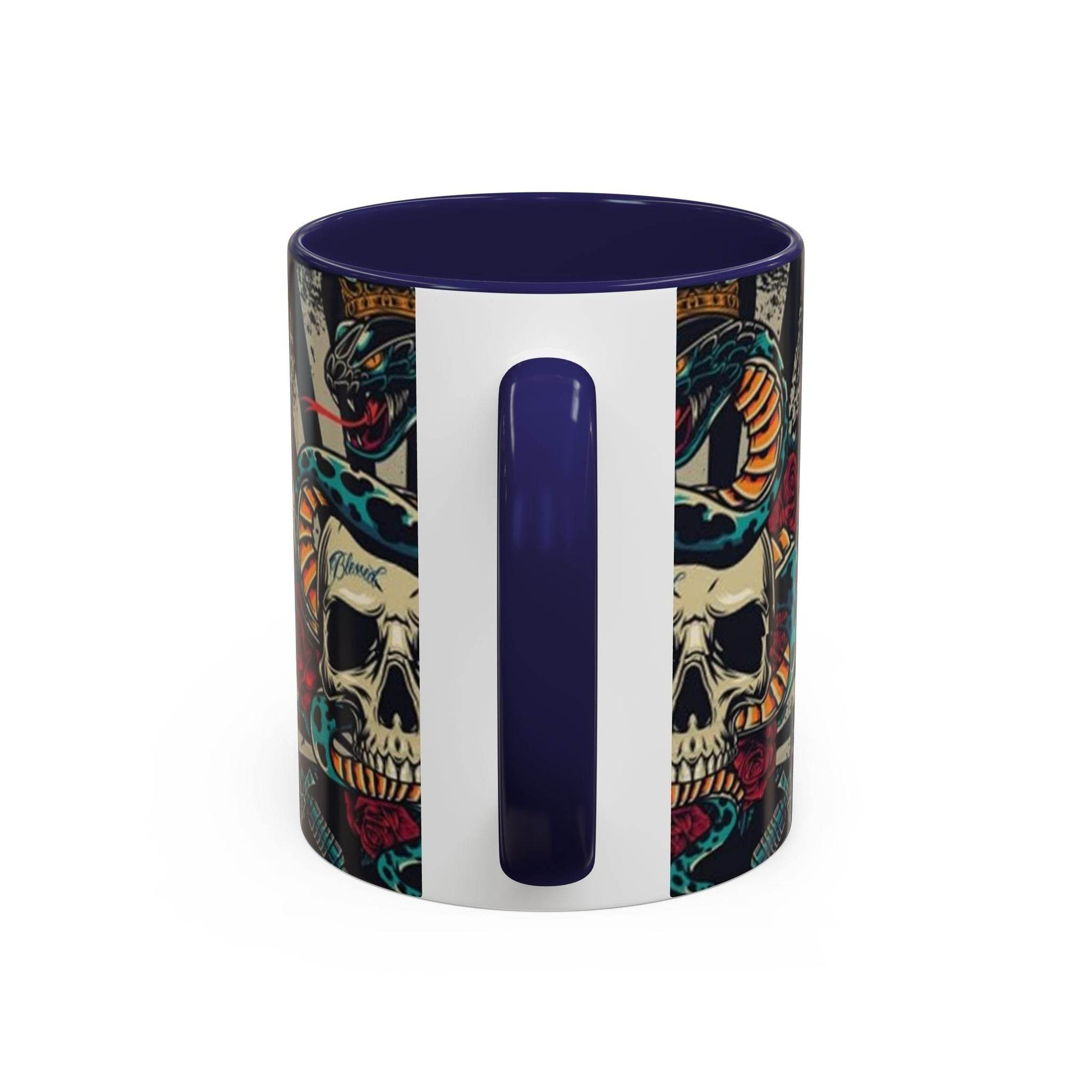 Edgy Skull & Snake Coffee Mug - IntuitiveEncBoutique