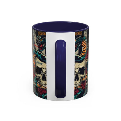 Edgy Skull & Snake Coffee Mug - IntuitiveEncBoutique