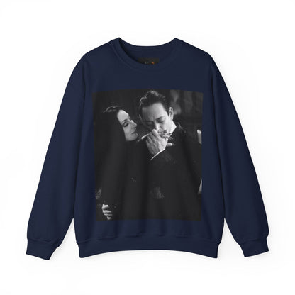 Couple Gothic Unisex Sweatshirt - Gomes & Morticia Design - IntuitiveEncBoutique